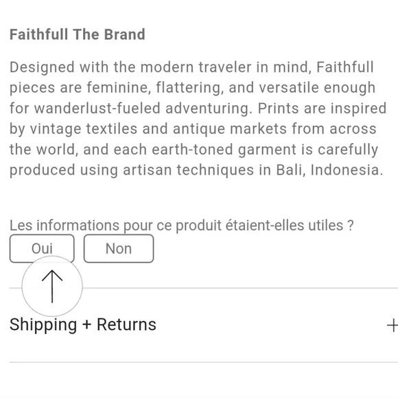 Faithfull The Brand La Barben Mini Dress Cleo Floral Print Women's Size Medium. - Picture 16 of 16